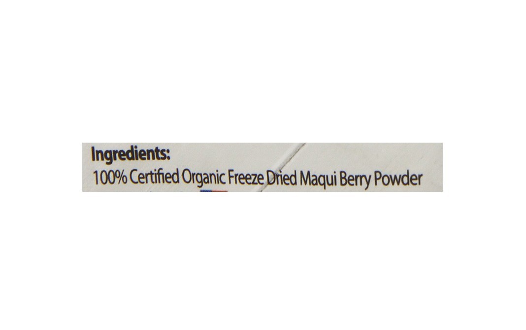 Organic Traditions Freeze Dried Maqui Berry Powder    Pack  100 grams